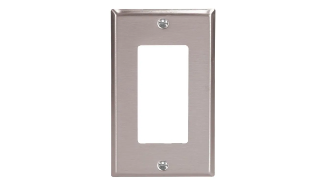 ENERLITES Placa De Pared De Metal Para Interruptor O Toma De