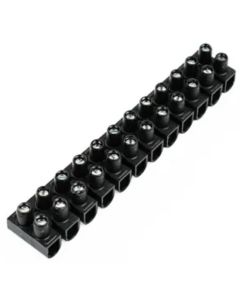 REGLETA DE CONEXION  Nylbloc DE 12 POLOS, 6 mm2  41 A  AZUL (AWG 12)