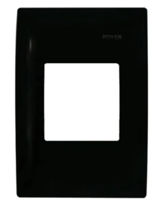 Placa EATON Arrow Hart 2 Módulos Timbre Negro