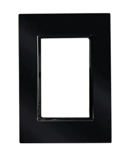 Placa NEMA Cristal Negro EATON Arrow Hart R100 Plus