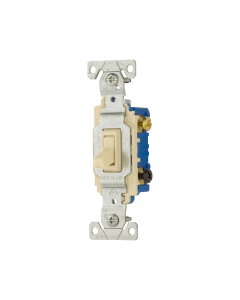 Apagador Escalera EATON 3 Vías 15A 120V Marfil