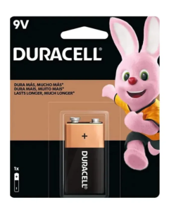 Pila Alcalina 9V Duracell Individual