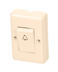 WD0202 BOTON TIMBRE PLANO MARFIL 10 AMP 127 VCA ROYER