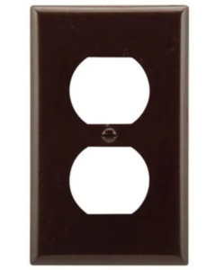Placa Duplex Termoplástica Eagle Café 2132B-BOX