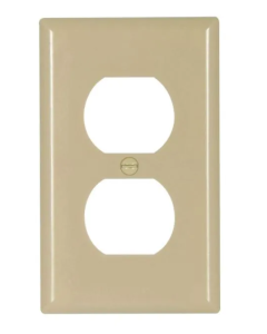 Placa Duplex Termoplástica Eagle Marfil 2132V-BOX
