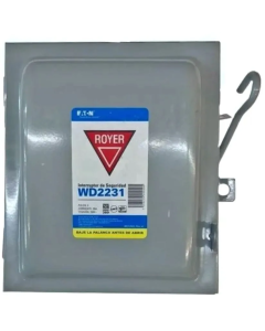 Interruptor Seguridad EATON Trifásico 30A 250V
