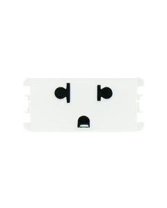Toma Euroamericana SIMON 16A 127/220V Blanca