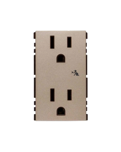Contacto Duplex SIMON 15A +Tierra Modular