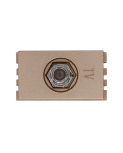 Toma Coaxial SIMON TV Cable Satélite RG-6