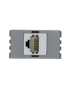 Toma Informática SIMON RJ-45 Cat 6 1Gbps