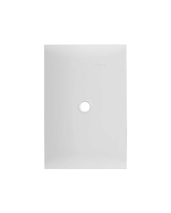 Placa SIMON Cable Chasis Incluido Blanca