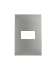 Placa SIMON 1 módulo Aluminio Mate