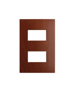 Placa Decorativa Simon Madera Merbau 2 Módulos