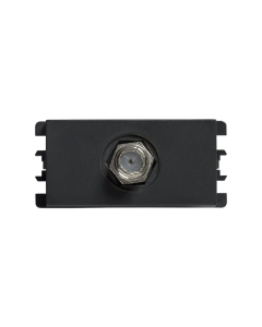 Toma TV Coaxial SIMON S26 Grafito