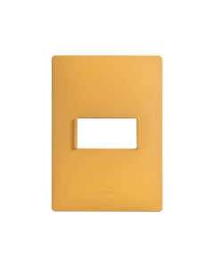Placa SIMON S26 1 Módulo Amarillo Ámbar