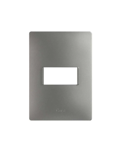 Placa SIMON S26 1 Módulo Acero Inoxidable