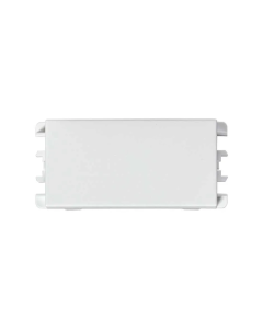 Tapa Ciega 1 Módulo SIMON S26 Blanco