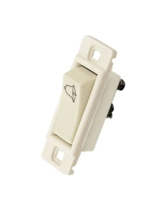 BOTON TIMBRE 10A 127V MARFIL ROYER