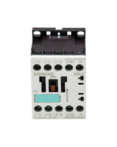 Contactor SIEMENS 3RT2017 12A AC-3 Trifásico
