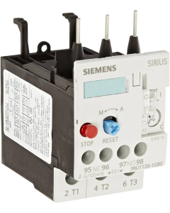 Relé Sobrecarga Térmico SIEMENS 3RU1126 4.5-6.3A