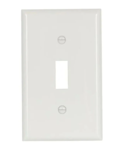 Placa Sencilla EATON Eagle Blanco 5134W