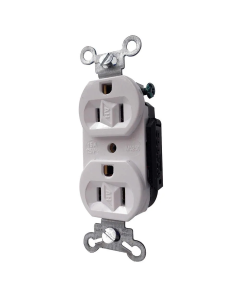 M5250B  CONTACTO DUPLEX POLARIZADO BLANCO 15A 125V ARROW H
