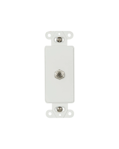 6030-1 CONEXION COAXIAL CONECTOR 75 HOMS BLANCO