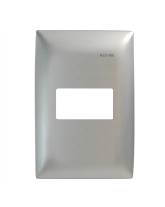 Placa Horizontal EATON 1 Módulo Plata
