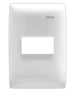 Placa EATON 1 Módulo Horizontal Blanco