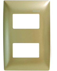 Placa Modular Arrow Hart Champagne 2 Módulos