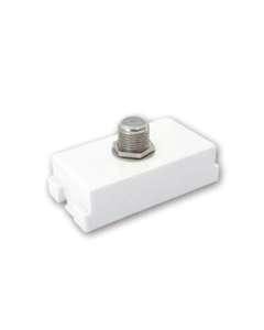 Toma Coaxial Blanca EATON Arrow Hart 100-6230W