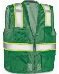 664844  chaleco verde alta visibilidad m
