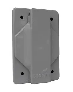 Placa Receptáculo EATON Arrow Hart 55mm Aluminio