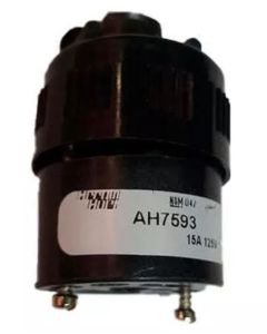 CONECTOR DE NYLON TIPO MINIATURA 15A 125V 2P 3H NEMA ML2