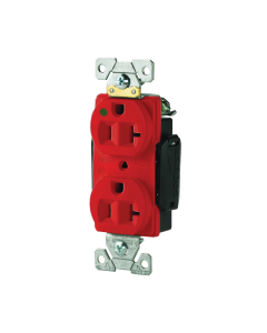 AH8300RD Receptáculo dúplex rojo 2P3H 20A 125V NEMA 5-20