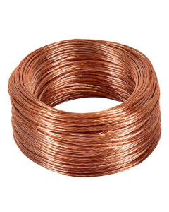 Cable Cobre Desnudo 10 AWG 100m Tierra Kobrex
