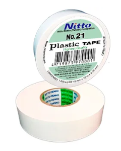 Cinta Aislante Nitto 19mm x 18m Blanca
