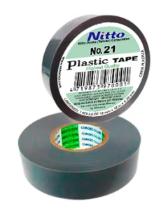 Cinta Aislante Nitto 19mm x 18m Gris PVC