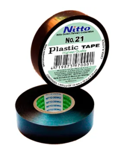 Cinta Aislante Nitto 19x18mm Profesional Negro