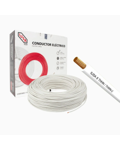 Cable THHW-LS IUSA 8 AWG Blanco 100m RoHS