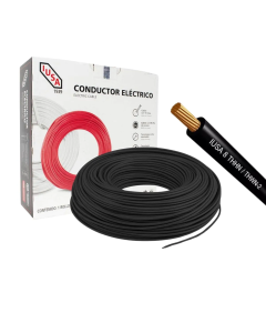 399350 C. THHW-LS RoHS #8 NEGRO PZA 100M IUSA