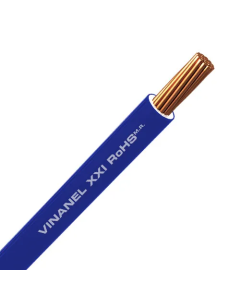 Cable Vinanel XXI Thwls 600V 90° calibre 10 azul