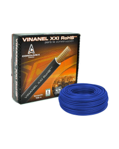 Cable THWLS Vinanel XXI 6 AWG Azul Corte 600V