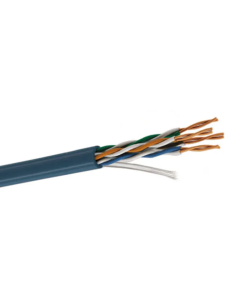 Cable UTP Cat 5E Ultracat Azul Datos 24AWG