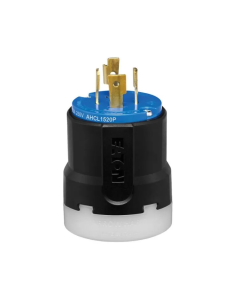 AHCL1520P Clavija Ultragrip Diam Cable 95254mm 3P4H20A250V Industrial Negro Blanco