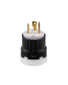 AHCL720P Clavija Ultragrip Diam Cable 95254mm 2P3H20A 277V Industrial Negro y Blanco