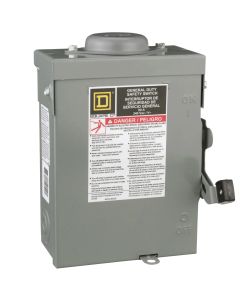 Interruptor seguridad Schneider Electric 2 polos 60A