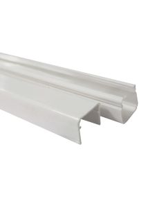 Canaleta Schneider 20x20mm PVC blanco tapa