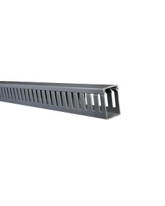 Canaleta Ranurada Schneider 40x60mm Gris