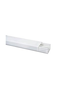 CANALETA BLANCA 40X25 CON DIVISION